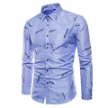 Men's Geometric Formal Shirt - AM APPAREL