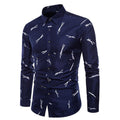 Men's Geometric Formal Shirt - AM APPAREL