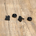 Men's Heart Stud Earring - AM APPAREL