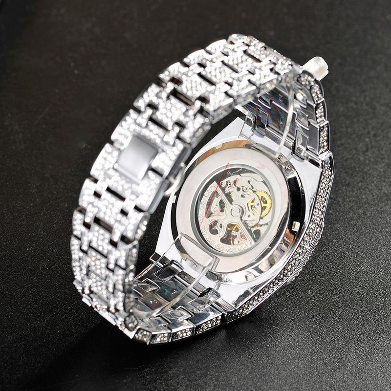 Men's Iced Out Luxury Watch - AM APPAREL