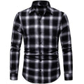 Men's Light Weight Plaid Shirt - AM APPAREL