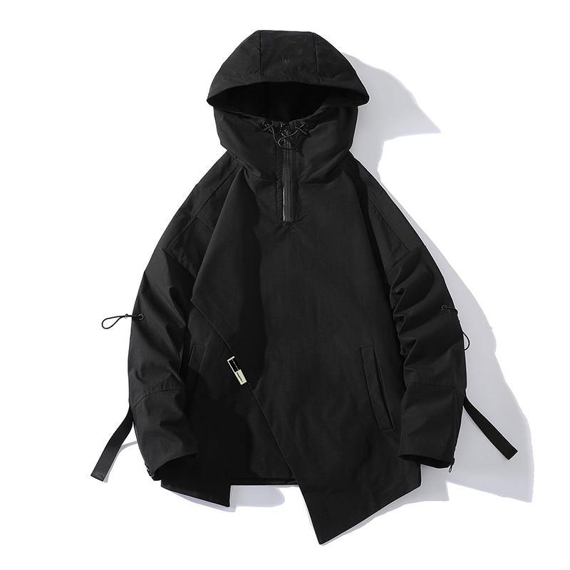 Men's Lightweight Hooded Windbreaker Jacket - AM APPAREL