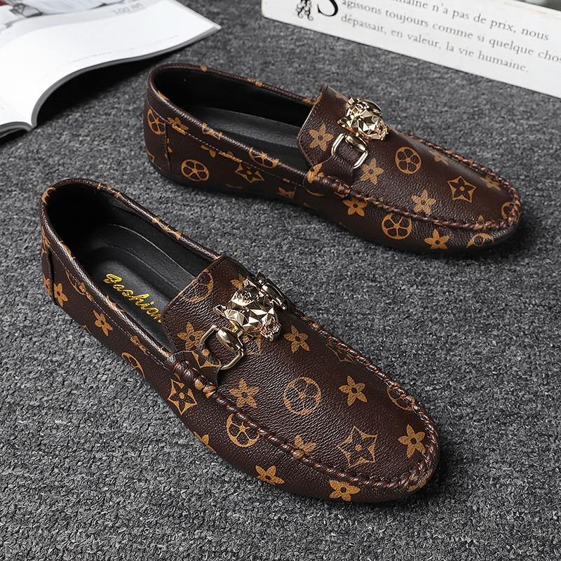 Men's Luxury Deportiva Mocassin Loafers - AM APPAREL