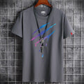 Men's Manda Anime Graphic T-Shirt - AM APPAREL