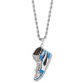 Men's Mini Sneaker Pendant Necklace - AM APPAREL