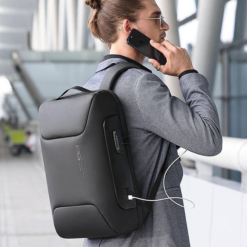 Men's Multifunction Backpack (Fits 15.6 inch Laptop) - AM APPAREL