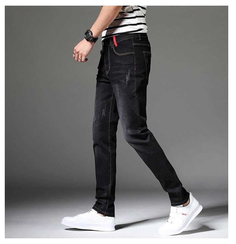 Men's Slim Fit Denim Designer Jeans - AM APPAREL