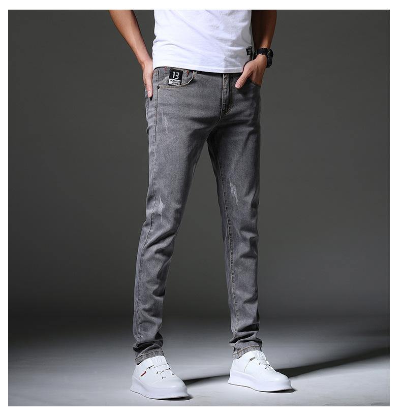 Men's Slim Fit Denim Designer Jeans - AM APPAREL