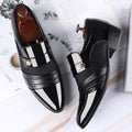 Men's Slip On Business Dress Oxford Shoes - AM APPAREL