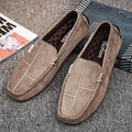 Men's Soft Comfortable Flock Loafers - AM APPAREL