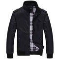 Men's Sportswear Stand Collar Bomber Jackets - AM APPAREL