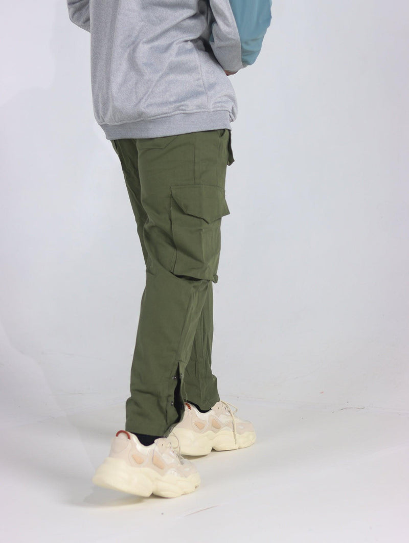 Men's Streetwear Cargo Joggers - AM APPAREL