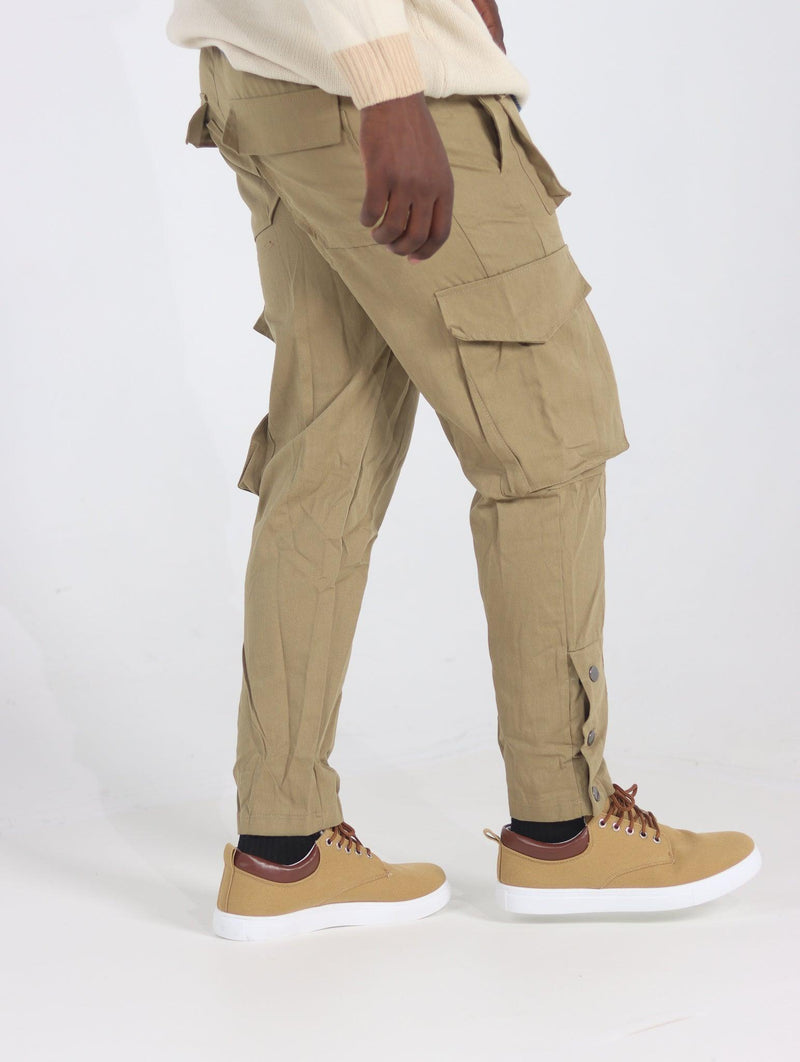 Men's Streetwear Cargo Joggers - AM APPAREL