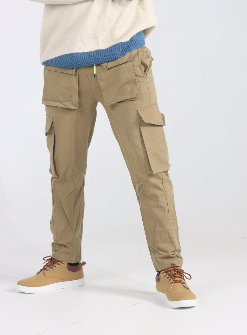 Men's Streetwear Cargo Joggers - AM APPAREL