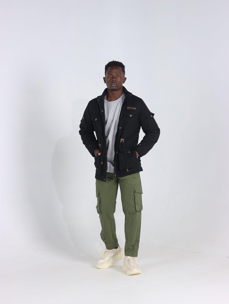 Men's Streetwear Cargo Joggers - AM APPAREL