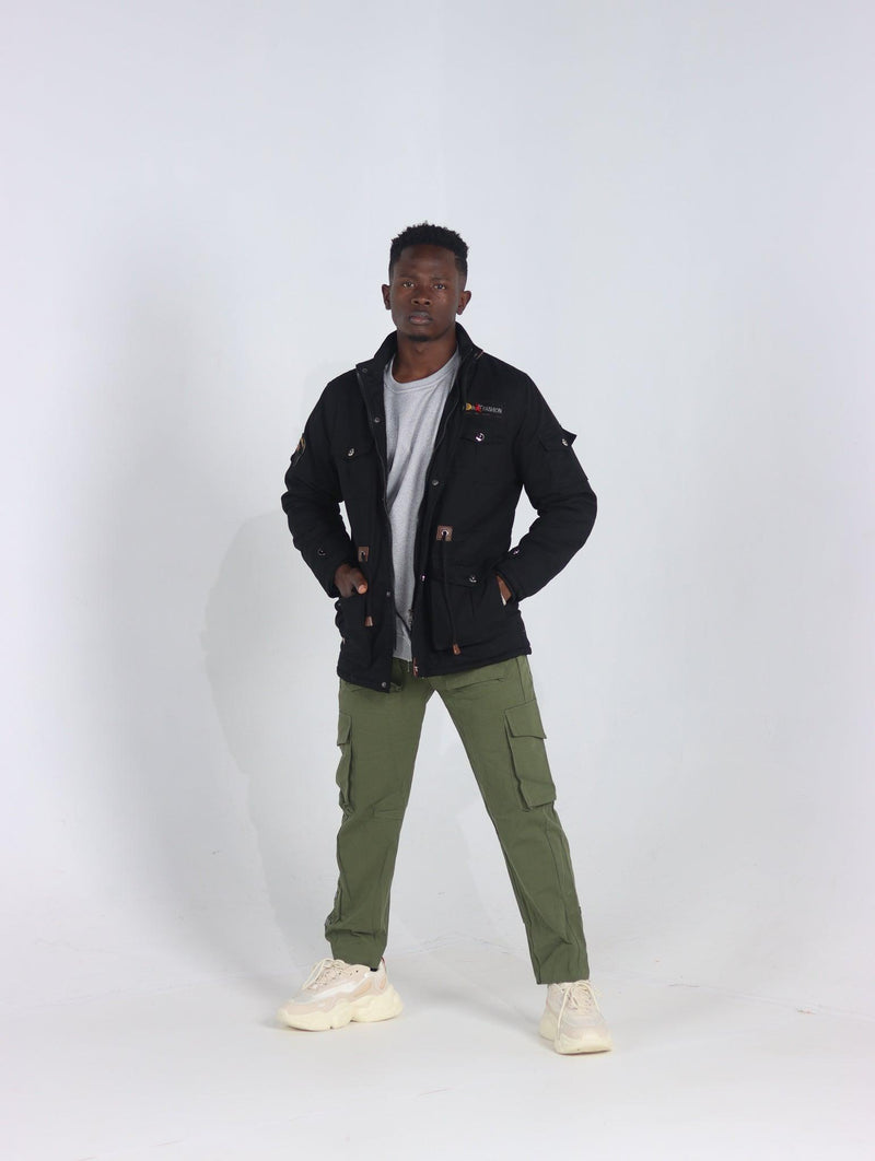 Men's Streetwear Cargo Joggers - AM APPAREL