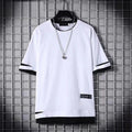 Men's Streetwear O Neck Short Sleeve T-shirt - AM APPAREL