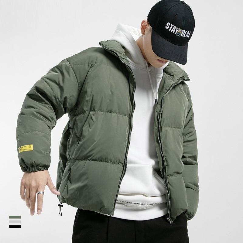 Men's Thick Warm Winter Parka Coats - AM APPAREL