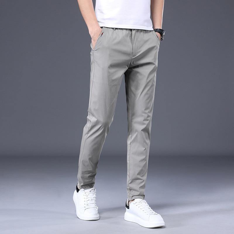 Mens Light Weight Summer Casual Track Pants - AM APPAREL