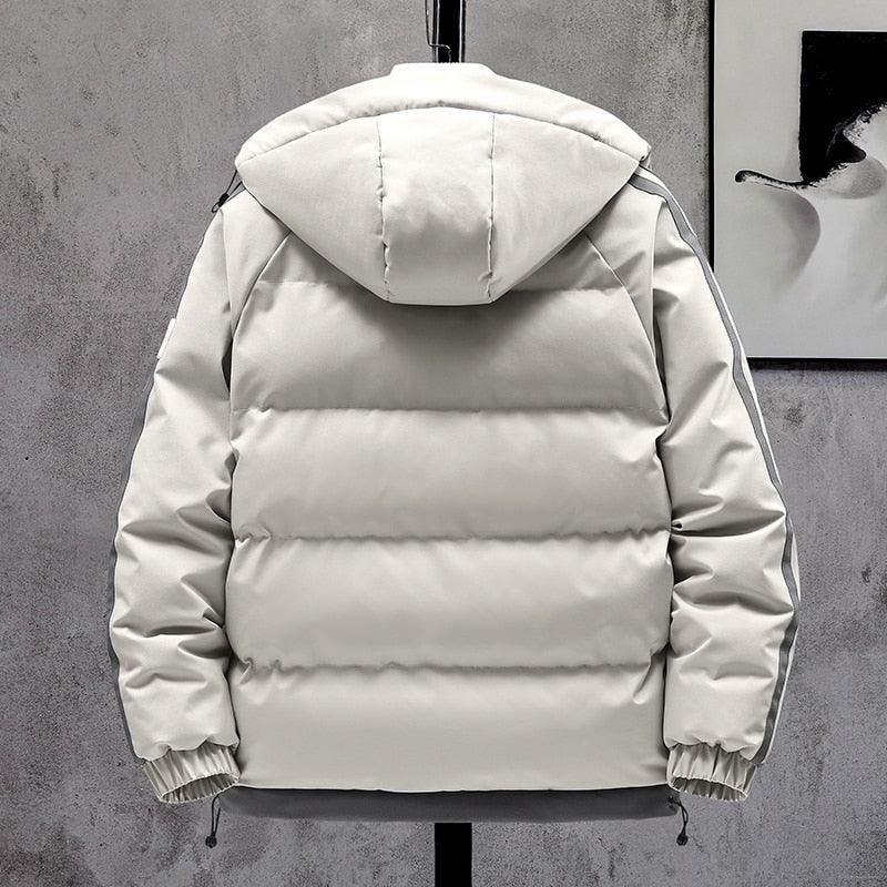 ML Men's Harajuku Korean Parka Coat - AM APPAREL