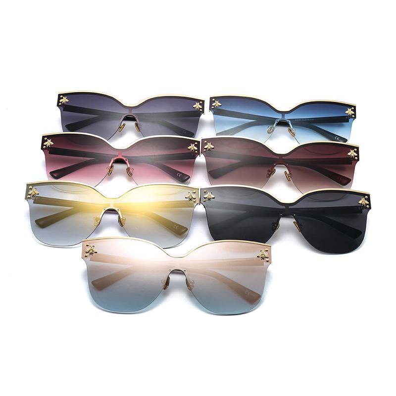 ROYAL GIRL Oversize Rimless Women's Sunglasses - AM APPAREL