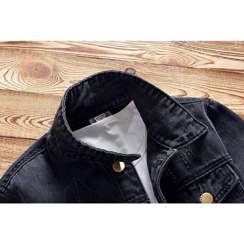 Spring Men's Denim Jacket - AM APPAREL