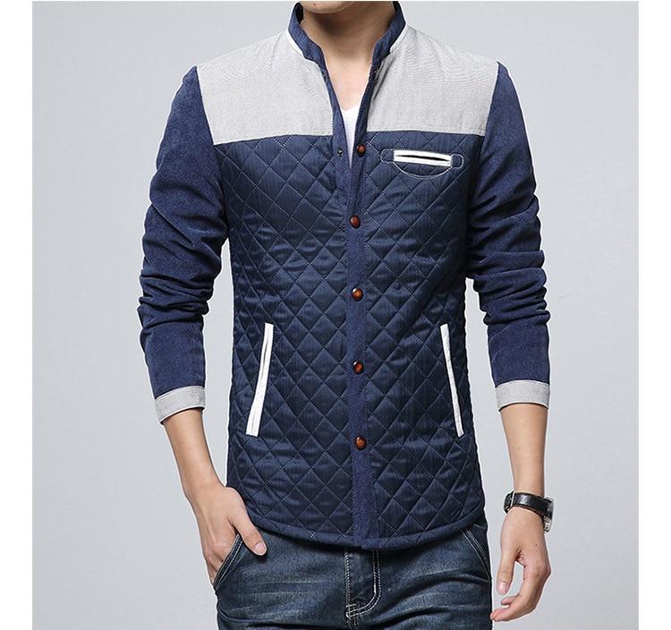 Spring Men's Patchwork Jacket Coat - AM APPAREL