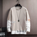 Streetwear Fashion Men's Long Sleeve Top - AM APPAREL