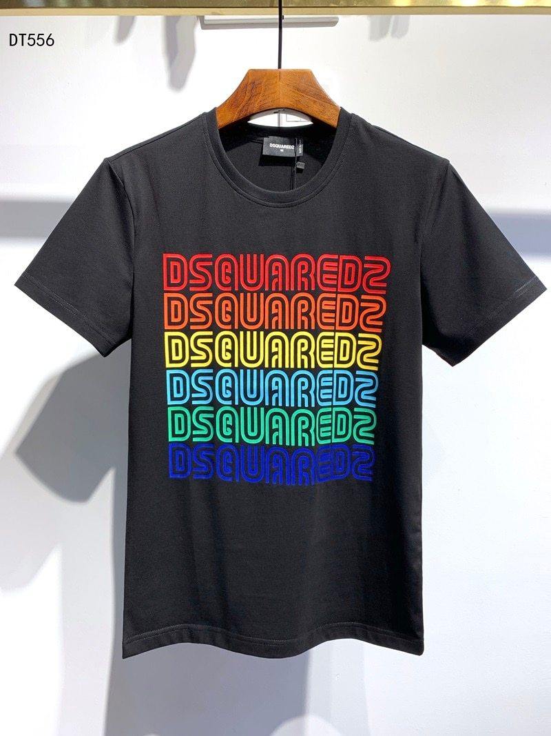 Summer Dsquared2 Round Neck T-shirt - AM APPAREL