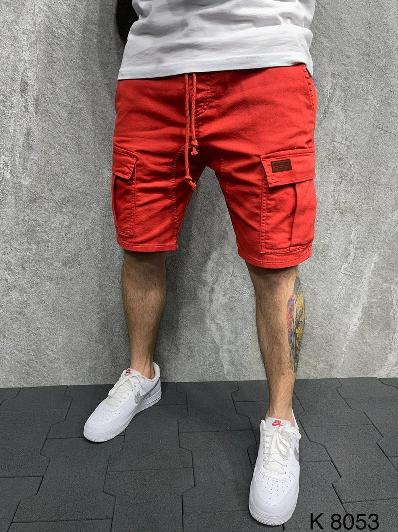 Summer Men's Relaxed Fit Cargo Shorts - AM APPAREL