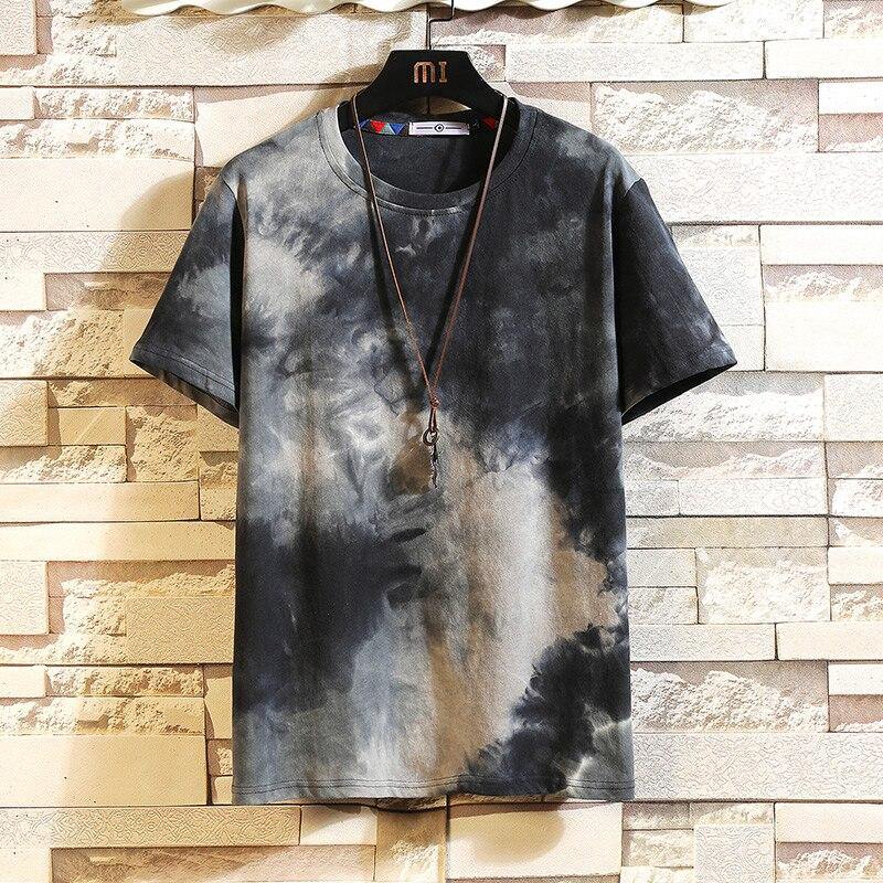 Tie Dye Men's Summer T-shirt - AM APPAREL