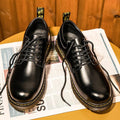 UB Men's Genuine Leather Handmade Low Cut Boots - AM APPAREL