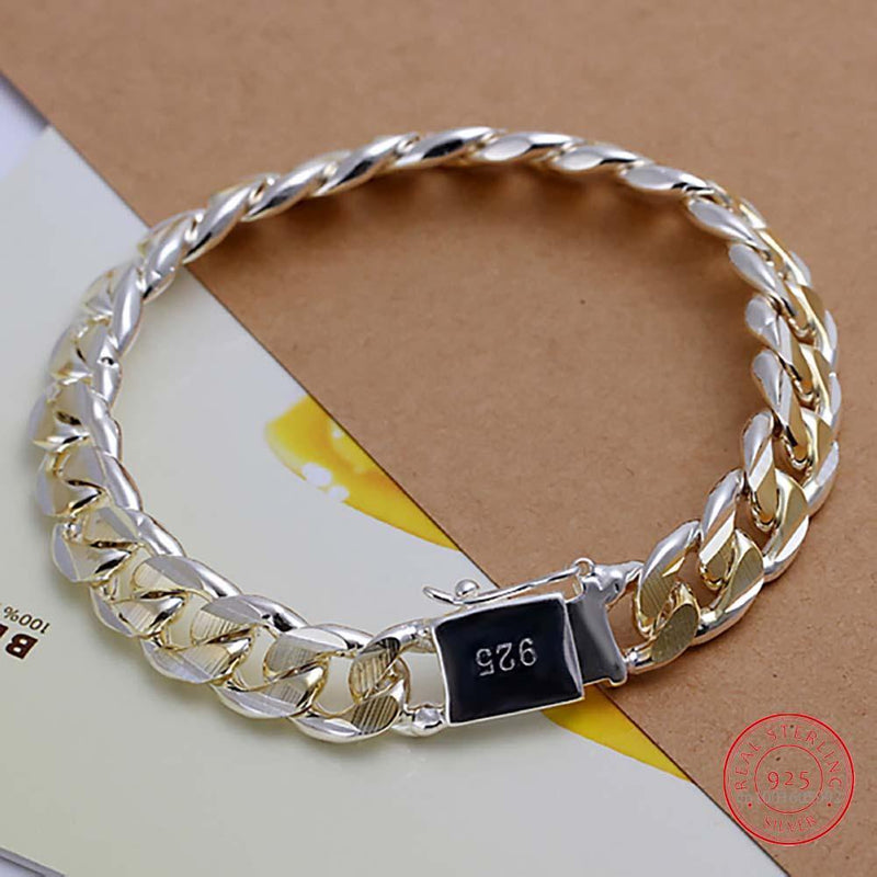 Unisex 925 Sterling Bracelet - AM APPAREL