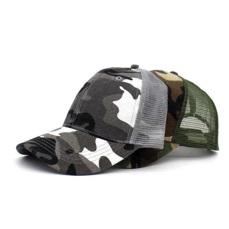 Unisex Camouflage Baseball Cap - AM APPAREL