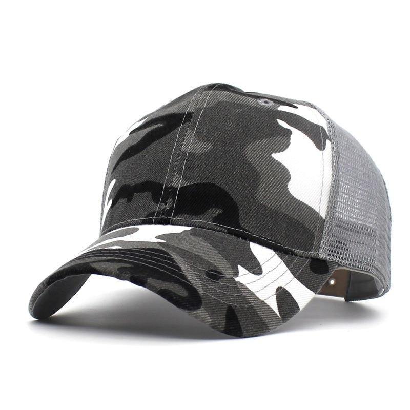 Unisex Camouflage Baseball Cap - AM APPAREL