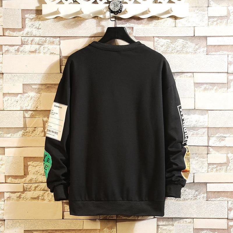 Unisex Casual O-neck Oversized Sweatshirt - AM APPAREL