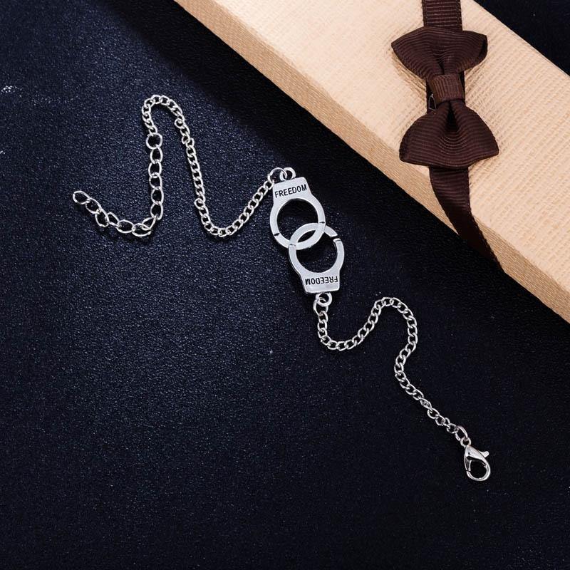 Unisex Handcuff Style Necklace - AM APPAREL