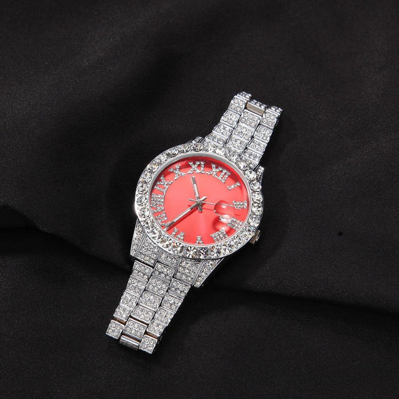 Unisex Hip Hop Iced Out Men's Watch - AM APPAREL