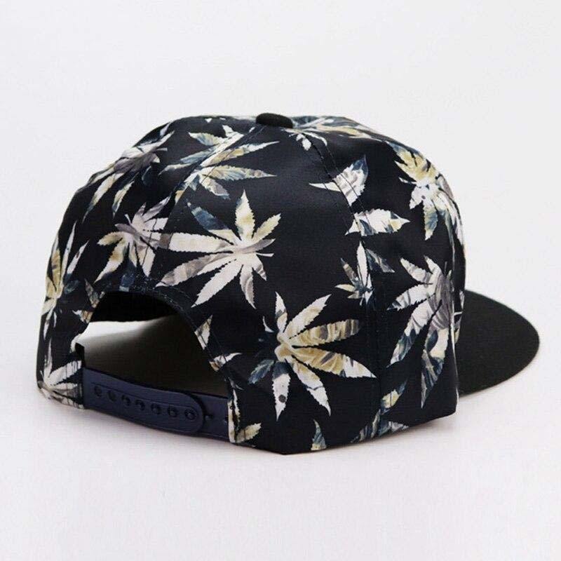 Unisex Maple Leaf Flat Brim Cap - AM APPAREL