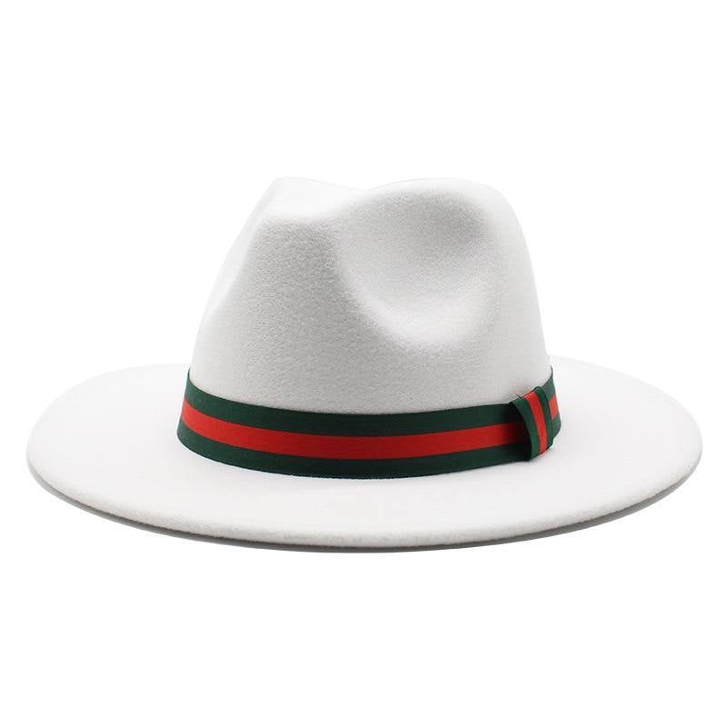 Unisex Wool Wide Brim Fedora Hats - AM APPAREL