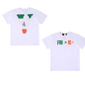 Vlone Unisex Streetwear Cotton Summer T-shirt - AM APPAREL