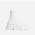 Women's Casual Thick-Soled Knitted Socks Boots - AM APPAREL