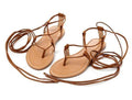 Women's Cross Strap Gladiator Sandals - AM APPAREL