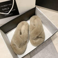 Women's Home Winter Furry Slippers - AM APPAREL