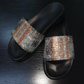 Women's Non-Slip Rhinestone Dollar Slippers - AM APPAREL