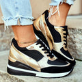 Women's Sport Wedge Sneakers - AM APPAREL