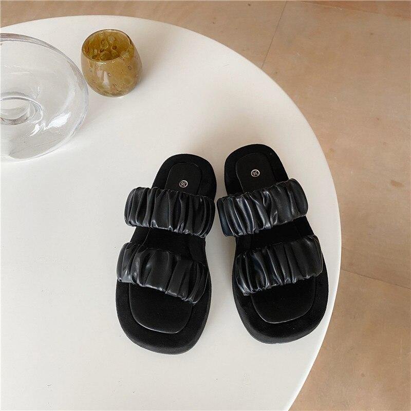 Women's Summer Casual Slipper Sandals - AM APPAREL