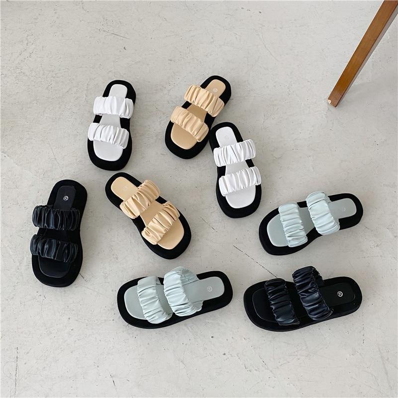 Women's Summer Casual Slipper Sandals - AM APPAREL