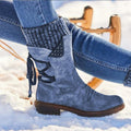 Women's Winter Mid-Calf Boots - AM APPAREL