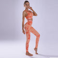 Women Seamless Tie Dye Fitness Legging & Bra Top Set - AM APPAREL